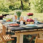 3 idées pour aménager un coin repas dans un jardin de campagne